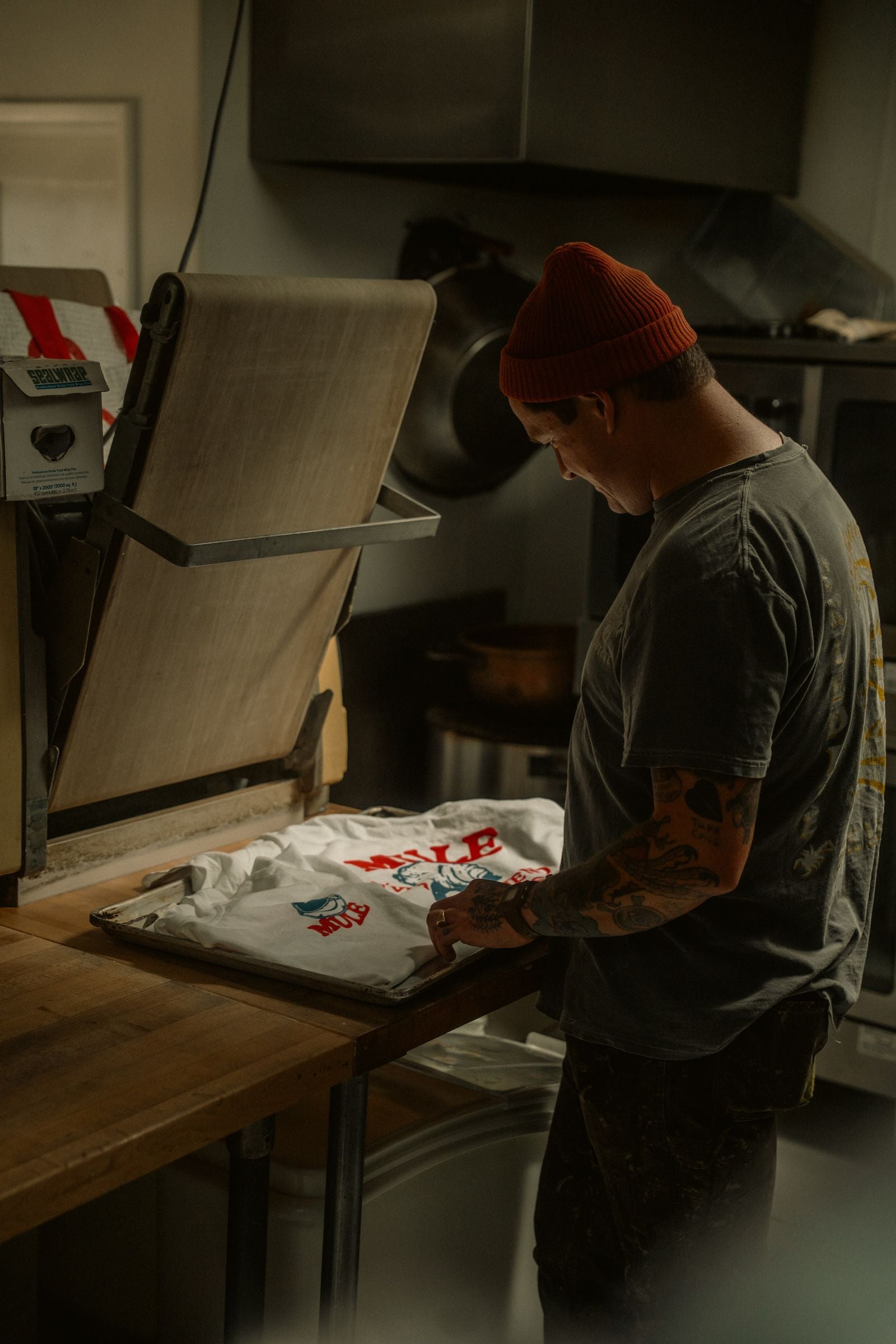 DTF direct to film heat press printing